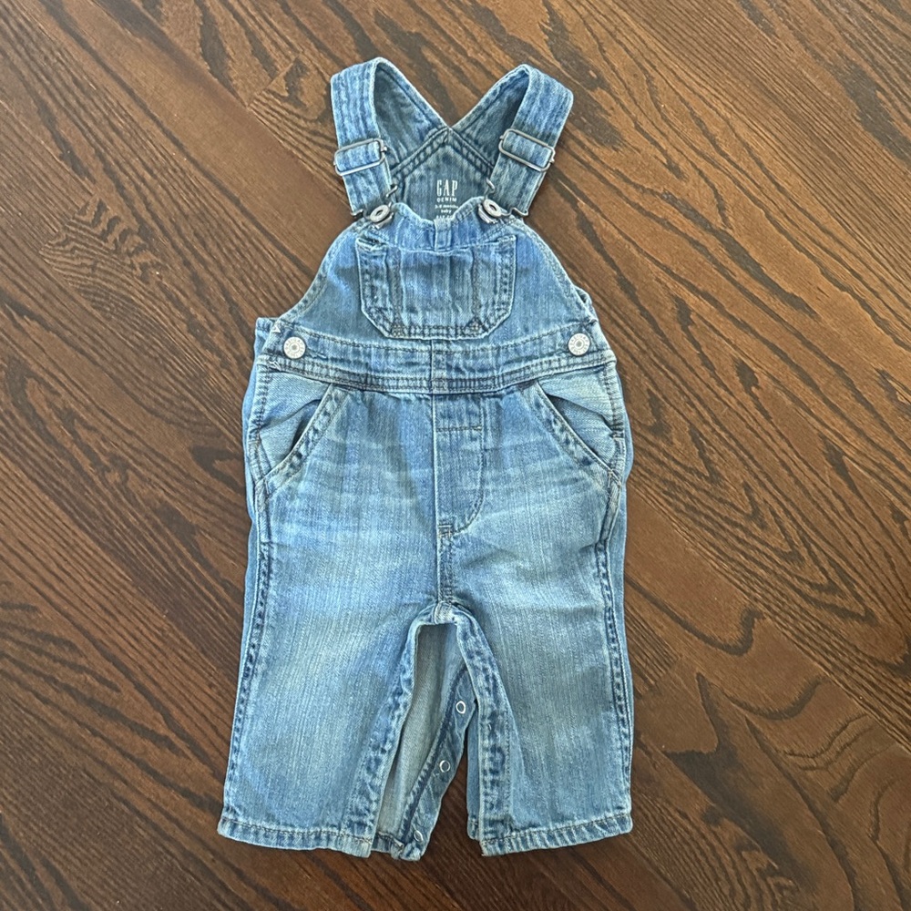GAP Kids Classic Blue Overalls
